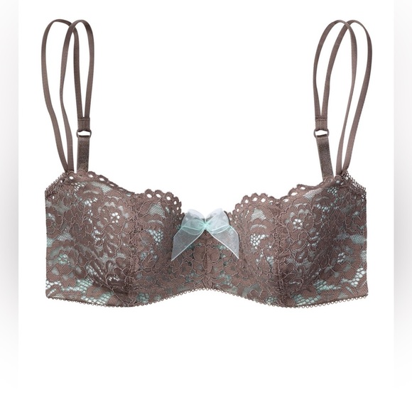Ciao Bella balconette bra by b.tempt'd by Wacoal Women’s Lace Underwire Size 34D - Picture 2 of 8